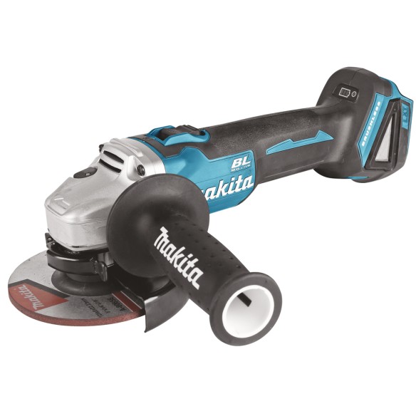 Miniamoladora Makita DGA504ZJ - 125 mm - 18V - Motor sin escobillas - Con maletin Makpac - Sin batería ni cargador Miniamoladora Makita DGA504ZJ - 125 mm - 18V - Motor sin escobillas - Con maletin Makpac - Sin batería ni cargador