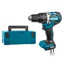 Taladro combinado Makita DHP484ZJ 18V - Motor sin escobillas - 54 Nm - Luz LED - Con maletin Makpac - Sin batería ni cargador