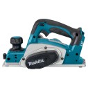 Cepillo compacto Makita DKP180ZJ - 18V, 82 mm, 14.000 minˉ¹ - Solo cuerpo y maletin Makpac (Sin batería ni cargador)