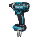 Atornillador de impacto Makita DTD152ZJ - 18V, 165 Nm, motor sin escobillas - Con maletin Makpac - Sin batería ni cargador