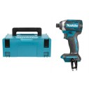 Atornillador de impacto Makita DTD154ZJ - 1/4" - 175 Nm - Motor sin escobillas - Con maletin Makpac - Sin batería ni cargador