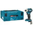 Atornillador de impacto Makita DTD172ZJ - 18V, 180 Nm, motor sin escobillas - Con maletin Makpac - Sin batería ni cargador