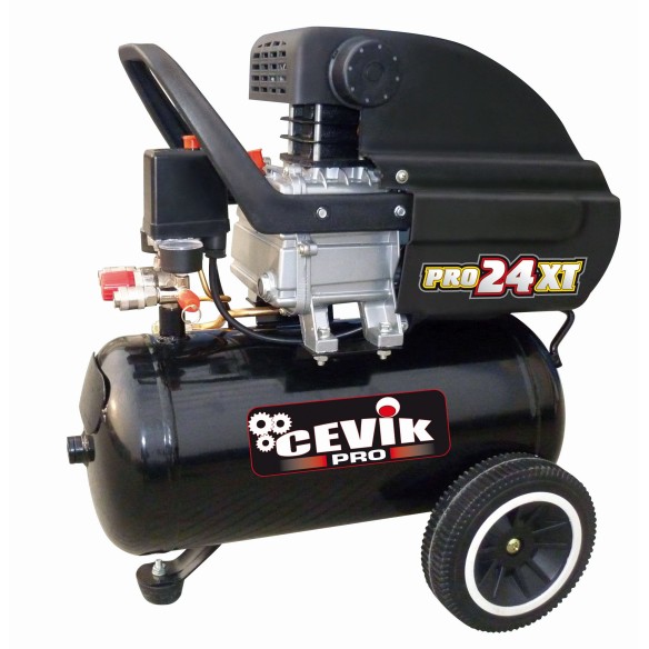 COMPRESOR 24L 2,5HP CEVIK PRO CA-PRO24XT COMPRESOR 24L 2,5HP CEVIK PRO CA-PRO24XT