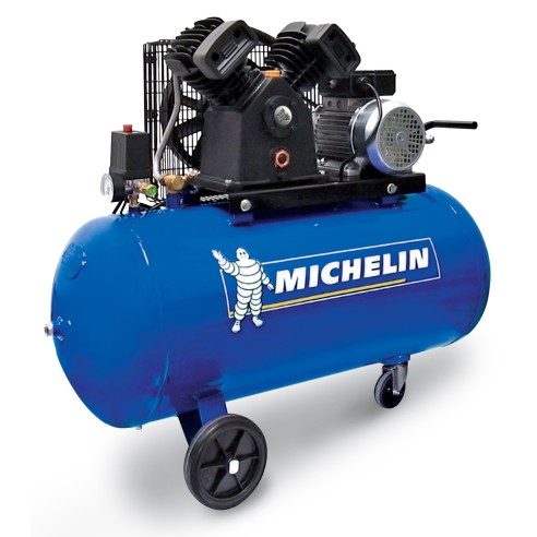 COMPRESOR CORREAS 100LT. 3HP 10B MICHELIN CA-VCX100