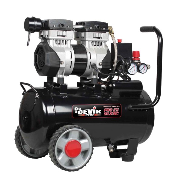 COMPRESOR SILENCIOSO 25L.1.5HP CEVIK PRO CA-PRO25SILENC COMPRESOR SILENCIOSO 25L.1.5HP CEVIK PRO CA-PRO25SILENC