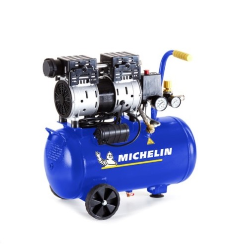 COMPRESOR SILENCIOSO 24L 1HP MICHELIN CA-MX24-1