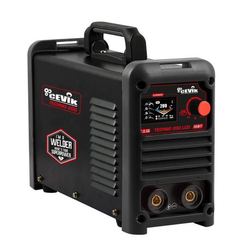 INVERTER 200A PANTALLA LCD CEVIK PRO CE-TECHNO200LCD