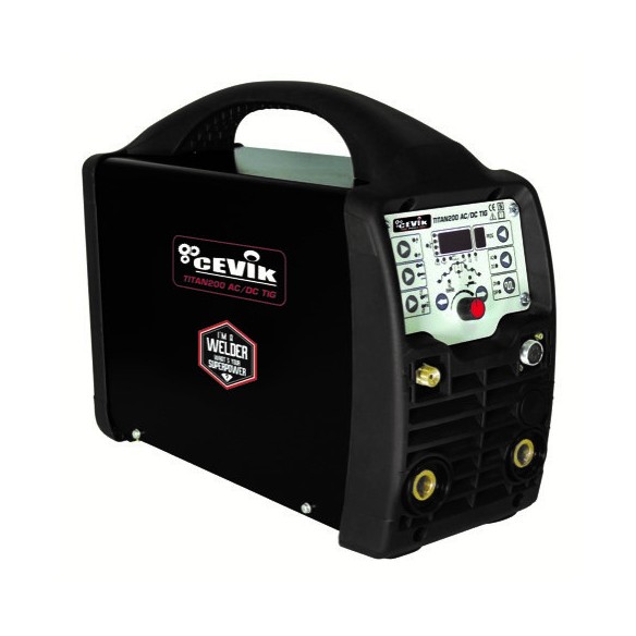 SOLDADOR INVERTER TIG AC/DC 200A CEVIK PRO CE-TITAN200ACDC