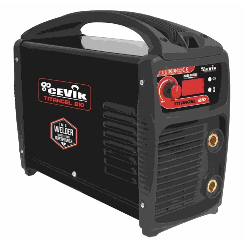 SOLD.INVERTER CELULÓSICO MMA 200A CEVIK PRO CE-TITANCEL210