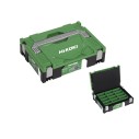 Caja apilable con separadores inter. Hikoki modelo 402538 - Ideal para herramientas - Sistema Stackable I