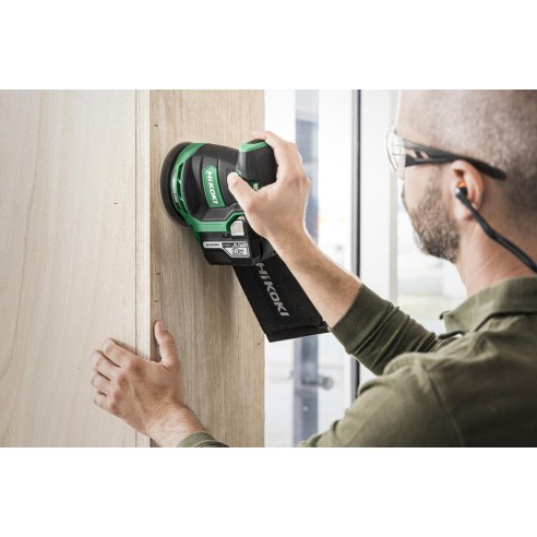 Lijadora rotorbital a batería Hikoki SV1813DAW2Z - 18 V - 125 mm