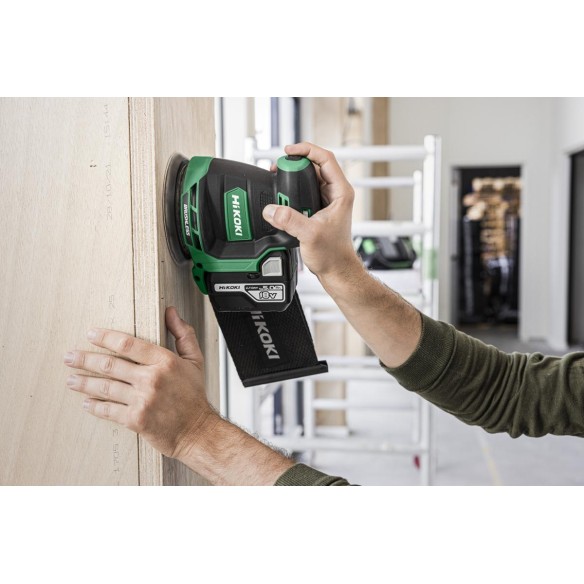 Lijadora rotorbital a batería Hikoki SV1813DAW2Z - 18 V - 125 mm