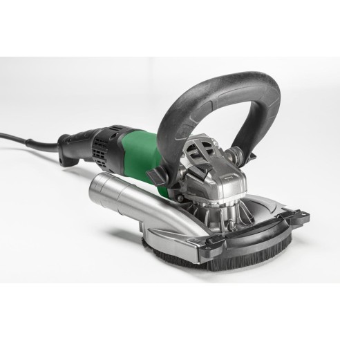 Desbastadora de hormigón Hikoki GM13YWSZ - 1.900 W - Frontal de aluminio abatible - Maletín incluido