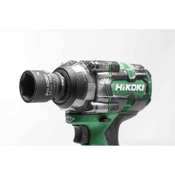 Llave de impacto Hikoki WR18DHW2Z 18V Brushless 1/2" 600 Nm - sin baterías ni cargador - Con maletin apilable Llave de impacto Hikoki WR18DHW2Z 18V Brushless 1/2" 600 Nm - sin baterías ni cargador - Con maletin apilable
