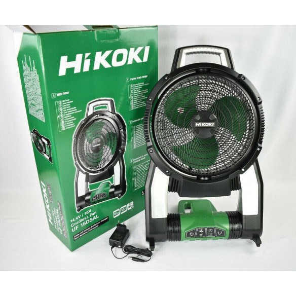 Ventilador a bateria Hikoki UF18DSALL0Z - 18 V Ventilador a bateria Hikoki UF18DSALL0Z - 18 V