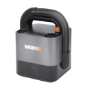 Aspirador de Coche 20V Máx. Worx | WX030.9 | No incluye batería ni cargador | Motor de alto rendimiento | 25 minutos de duración