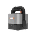 Aspirador de Coche 20V Máx. Worx | WX030.9 | No incluye batería ni cargador | Motor de alto rendimiento | 25 minutos de duración