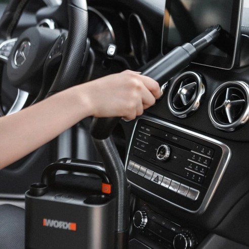 Aspirador de Coche a Bateria Worx WX030.9 - 20V Max - Sin Bateria ni Cargador