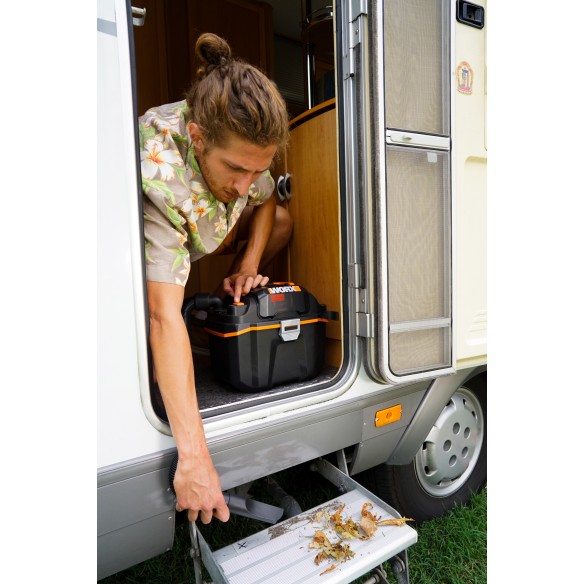 Aspirador portátil húmedo y seco Brushless 20V Máx. Worx | PowerShare | WX031.9 - Sin batería, ni Cargador | Motor sin escobilla