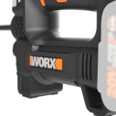 Inflador y linterna 20V Worx | PowerShare | No incluye batería ni cargador| 4 Funciones, luz LED | Boquillas de inflar para balo