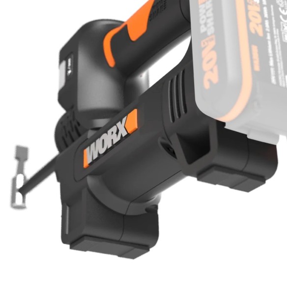 Inflador - Compresor a Bateria Worx WX092.9 - 20V - Sin Batería ni Cargador