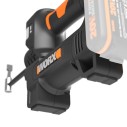 Inflador y linterna 20V Worx | PowerShare | No incluye batería ni cargador| 4 Funciones, luz LED | Boquillas de inflar para balo