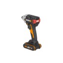 WORX Atornillador de Impacto 20 V Máx PowerShare - 1 batería 2Ah, cargador y maletín - Control variable de velocidad - reversibl