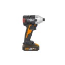 WORX Atornillador de Impacto 20 V Máx PowerShare - 1 batería 2Ah, cargador y maletín - Control variable de velocidad - reversibl