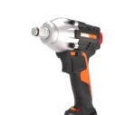 WORX Atornillador de Impacto Brushless 20V Máx PowerShare | WX272-2 Baterías, cargador y maletín | motor sin escobillas, 300Nm |