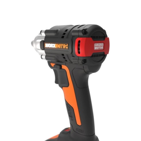 LLave de Impacto a Batería Worx WX272.9 - 300 Nm - Brushless - 20V - Sin Baterías, Cargador ni Maletín