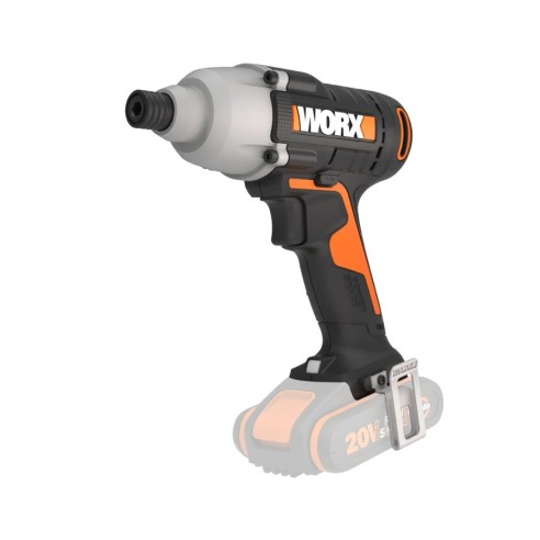 Atornillador de Impacto 20V Worx | PowerShare | WX291.9 - Sin batería, ni cargador | Control variable de velocidad, reversible, 
