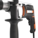 Taladro percutor 810W | Worx | WX318 | 3.000 r.p.m |  48.000 i.p.m | portabrocas de 13mm | control de velocidad variable | Inclu