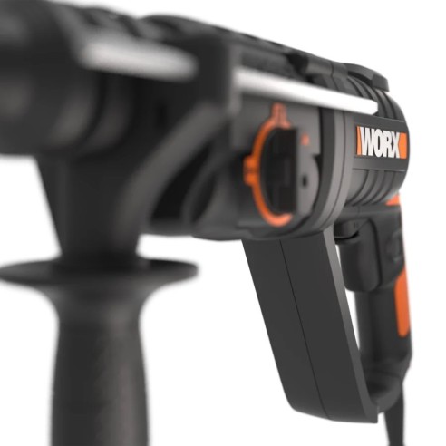 Martillo SDS-Plus 3 funciones 750W 2 J | Worx | WX337 | 1.050rpm, 5.300ipm, control de velocidad variable