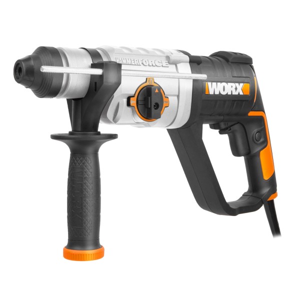 Martillo SDS-Plus 3 funciones 800W 2,5 J | Worx | WX339.3 |  1.050rpm, 5.300ipm, caja de engranajes de aluminio, control de velo Martillo SDS-Plus 3 funciones 800W 2,5 J | Worx | WX339.3 |  1.050rpm, 5.300ipm, caja de engranajes de aluminio, control de velo