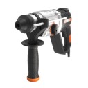 Martillo SDS-Plus 3 funciones 800W 2,5 J | Worx | WX339.3 |  1.050rpm, 5.300ipm, caja de engranajes de aluminio, control de velo