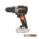 Taladro Percutor Brushless 20V Worx | PowerShare |WX352.9 - Sin batería, ni cargador | motor sin escobillas, portabrocas de 13 m