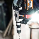 WORX, Martillo sds-plus Brushless 3 funciones 2,2J 20 V Worx, PowerShare, WX380, Incluye 2 baterías 4 Ah, Cargador y maletín, Mo