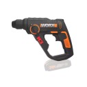 H3 Martillo Taladro Atornillador 20V Máx. sds-plus Worx | PowerShare | WX390.9 | No incluye baterías ni cargador | luz LED | 8 a