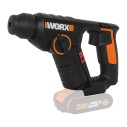 WORX WX394.91 H3 Marti/Taladro/Atorn, 20V, 2Ah, 2 Baterías