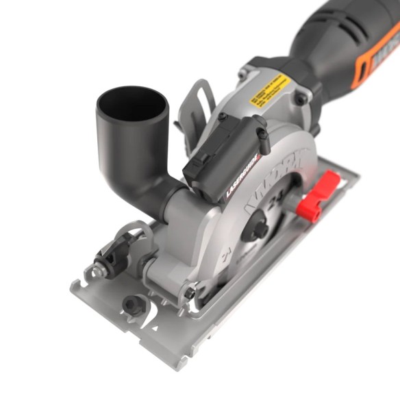 Sierra Circular WorxSaw XL | WX427 | Disco de 120mm | 46mm de profundidad de corte | Incluye 3 discos Worx en equipo básico | Po