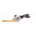 Sierra circular WorxSaw XL 46mm, 800W Worx | WX437 | Guía láser, sistema de aspiración integrado, rápido ajuste de profundidad, 