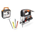 Sierra de calar pendular 650W Worx | WX478.1 | Cambio de cuchilla sin herramientas | Extracción de polvo | Sistema pendular 4 ni