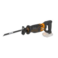 WORX WX500.9 Sierra de sable 20V PowerShare, Sin batería, ni cargador, Control de velocidad variable, Cambio de cuchillas sin he 2