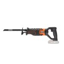 WORX WX500.9 Sierra de sable 20V PowerShare, Sin batería, ni cargador, Control de velocidad variable, Cambio de cuchillas sin he