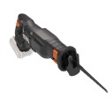  Sierra sable Brushless 20V Worx | PowerShare | WX516 - 1 batería 4Ah | Motor sin escobillas, patín pivotante ajustable, cambio 