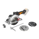 Sierra circular Brushless Worxsaw XL 20V Worx | PowerShare | WX531.9 | No incluye batería ni cargador | Motor sin escobillas | d