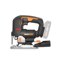 Sierra de calar 20V Worx | Power Share | WX542.9 Potente motor sin escobillas | 3 posiciones, penduleo y tubo de aspiración | si 2