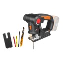 Sierra sable y de calar 2en1 20V Worx | PowerShare | WX550.9 - Sin batería, ni cargador | Cambio de cuchilla sin herramientas, v