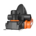 Cepillo eléctrico 750W Worx | WX615 | 82mm |  Guia paralela y de profundidad | Regulación de profundidad hasta 3mm | Bolsa recog