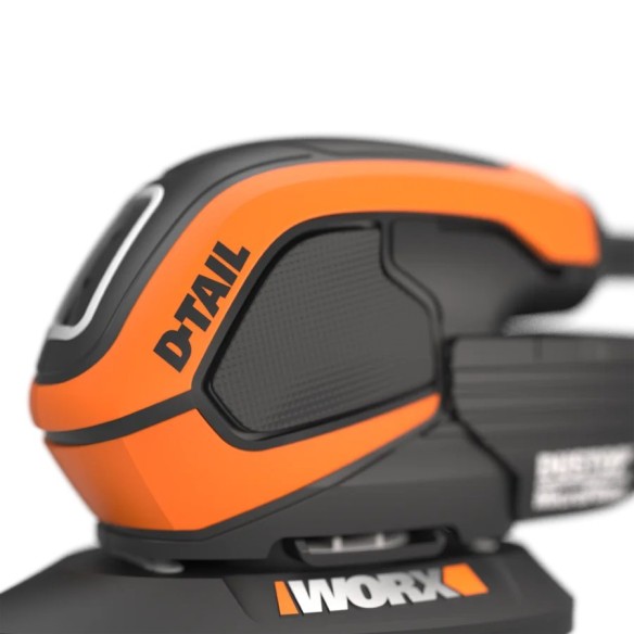 Multilijadora delta 65W Worx | WX 648.2 | Microfiltro DustStop | Sistema de anclaje por velcro | Diseño ergonómico, compacto y l Multilijadora delta 65W Worx | WX 648.2 | Microfiltro DustStop | Sistema de anclaje por velcro | Diseño ergonómico, compacto y l